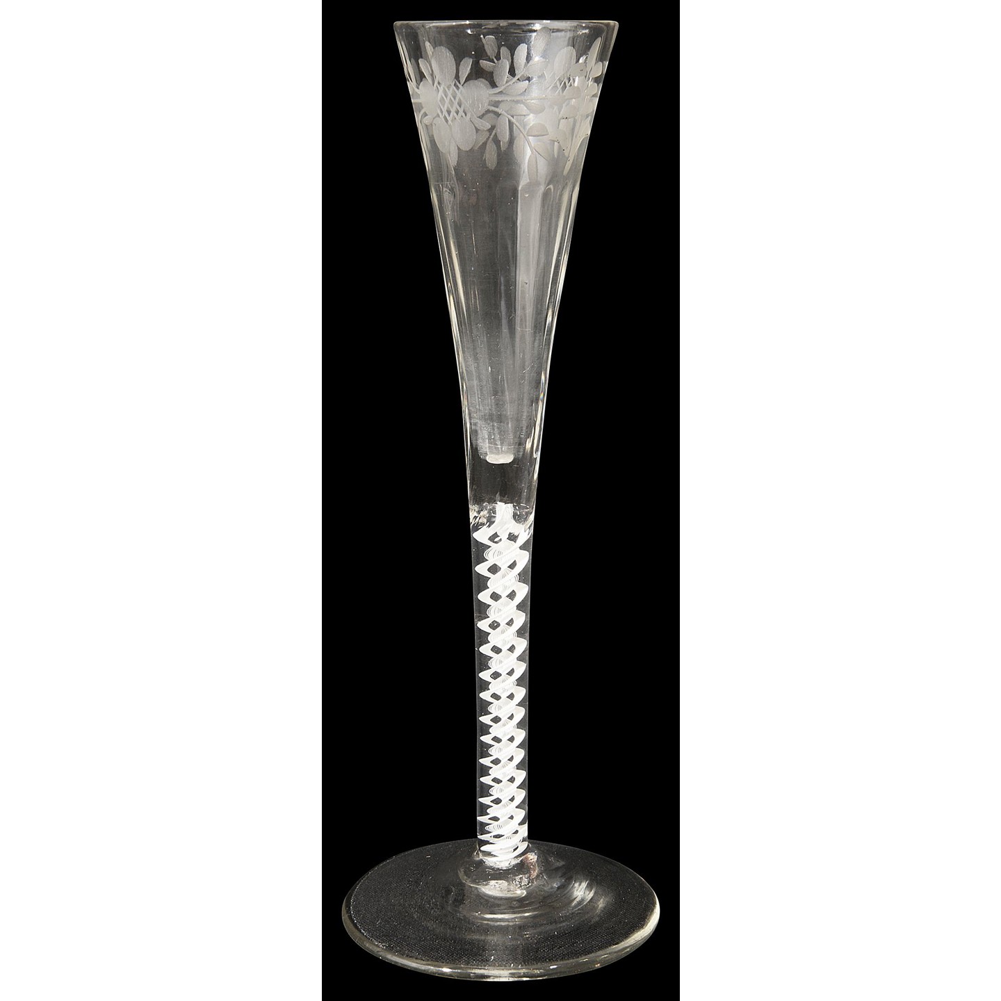 Twisted Stem Glass 213